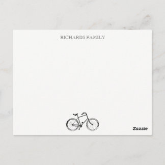 Tarjetas de Correspondencia de Bicicleta