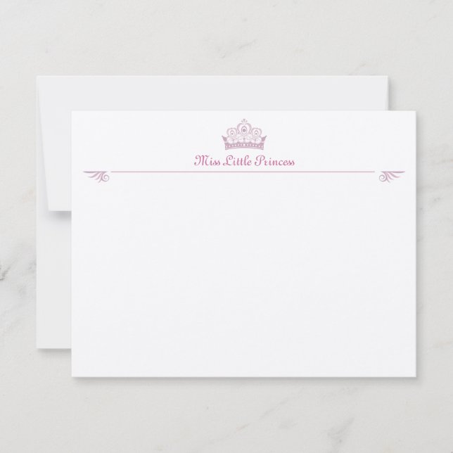 Tarjetas de Correspondencia de la princesa pequeña (Anverso)