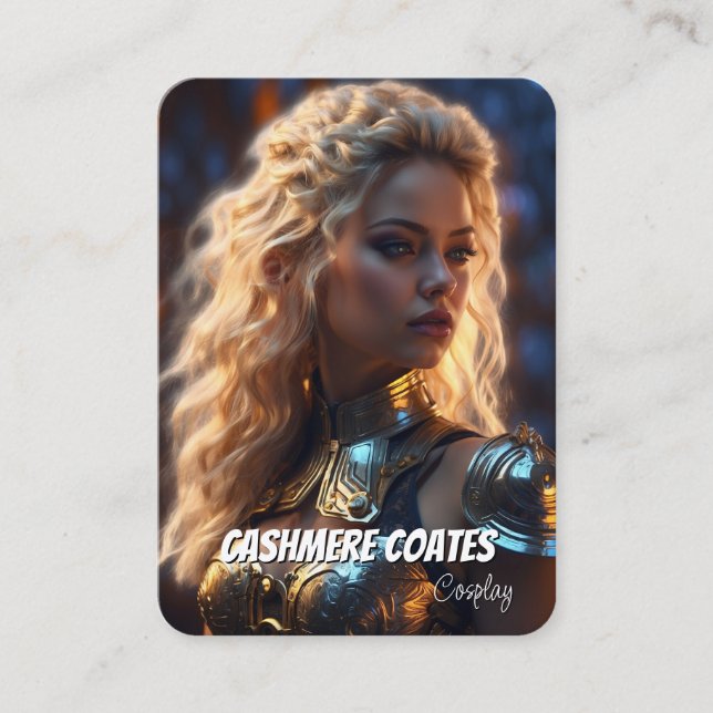 Tarjetas de Cos personalizadas | Tarjetas de inter (Anverso)