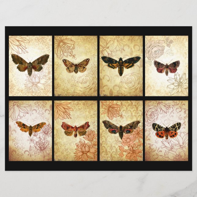 Tarjetas de cuadernillo de hojas de cálculo ATC de (Anverso)