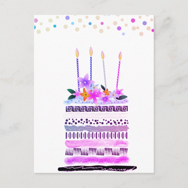 Tarjetas de cumpleaños (Anverso)