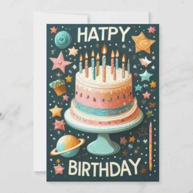 Tarjetas de cumpleaños (Anverso)