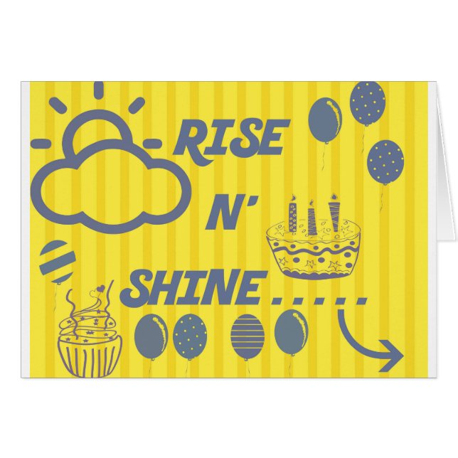 Tarjetas de cumpleaños (Anverso (Horizontal))