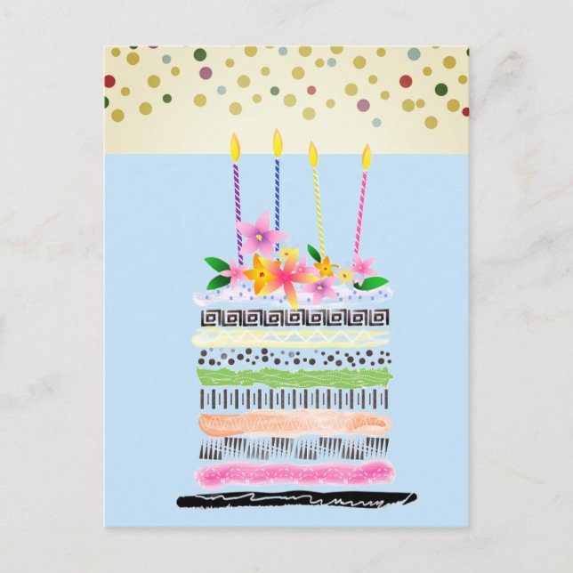 Tarjetas de cumpleaños (Anverso)
