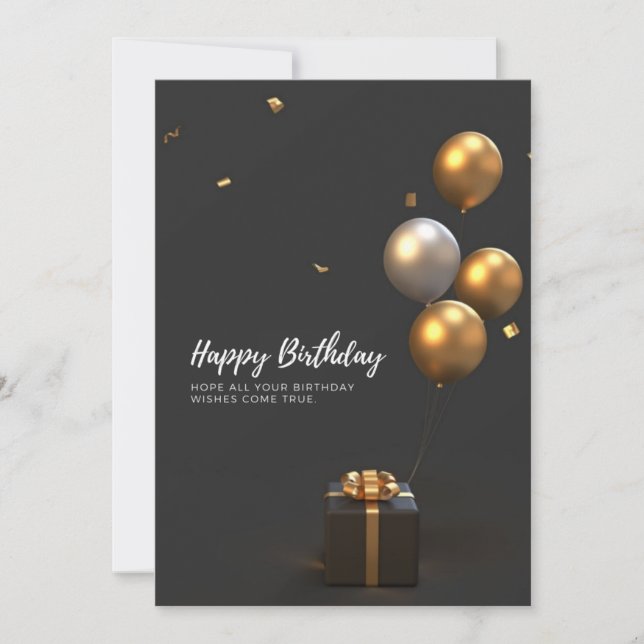 Tarjetas de cumpleaños (Anverso)