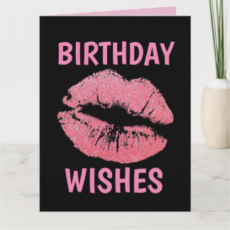 TARJETAS DE CUMPLEAÑOS BESOS TARJETA DE SALUDO ROM