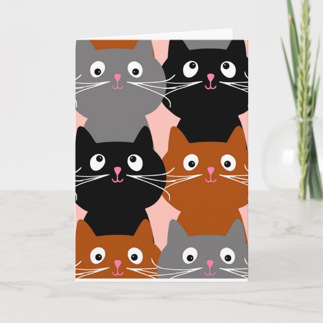 TARJETAS DE CUMPLEAÑOS CATÁSTICAS PARA GATOS CUIDA (Anverso)