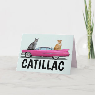 TARJETAS DE CUMPLEAÑOS CLÁSICAS DE CATILLAC CAT PI