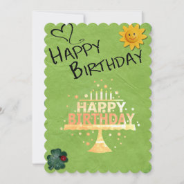 Tarjetas de cumpleaños / cumpleaños feliz