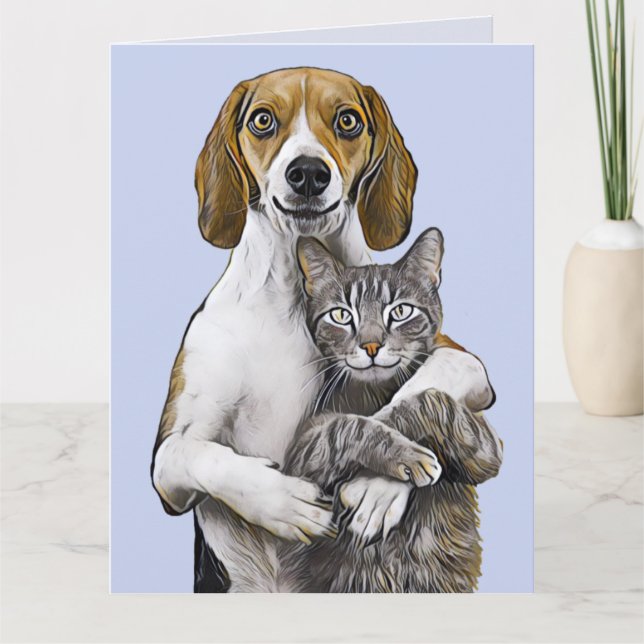 TARJETAS DE CUMPLEAÑOS DE AMOR ROMÁNTICO DE ARTE D (Anverso)