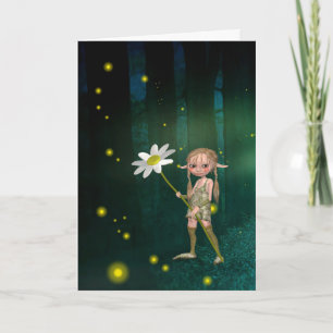 TARJETAS DE CUMPLEAÑOS DE ARTE FANTASÍA DE LUCIÉRN