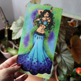 Tarjetas de cumpleaños de bailarín Belly