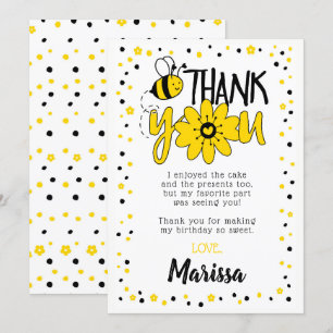 Tarjetas de cumpleaños de Bee