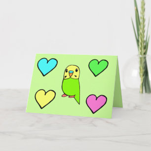 Tarjetas de cumpleaños de Budgie