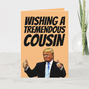 TARJETAS DE CUMPLEAÑOS DE DONALD TRUMP