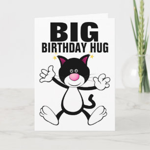 TARJETAS DE CUMPLEAÑOS DE GIANT CAT HUG