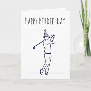 tarjetas de cumpleaños de golf divertidas