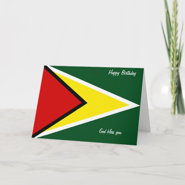 Tarjetas de cumpleaños de Guyana (Anverso)