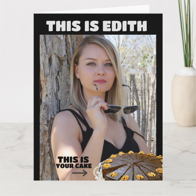 TARJETAS DE CUMPLEAÑOS DE HOT BLOND CHICA PARA AMI (Anverso)