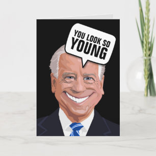 TARJETAS DE CUMPLEAÑOS DE JOE BIDEN CREEPY FUNNY