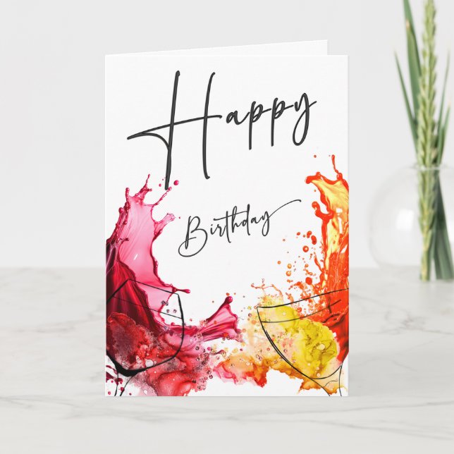 Tarjetas de cumpleaños de mujeres afroamericanas (Anverso)