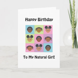 Tarjetas de cumpleaños de Natural Me por diseños d