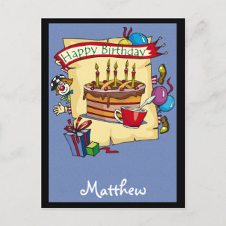 Tarjetas de cumpleaños de personalizable