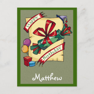 Tarjetas de cumpleaños de personalizable