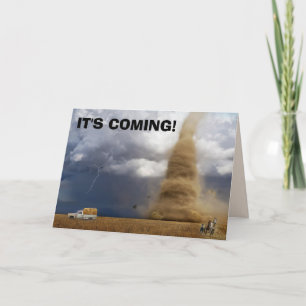 TARJETAS DE CUMPLEAÑOS DE TORNADO FUNNY