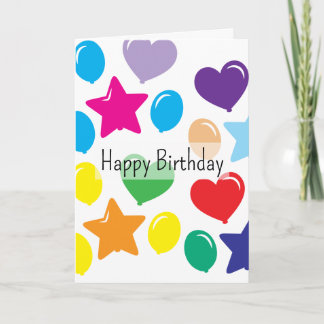 Tarjetas de cumpleaños "De tu familia"