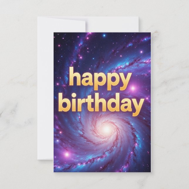 tarjetas de cumpleaños diversión moderna (Anverso)