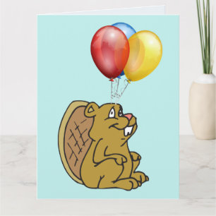 TARJETAS DE CUMPLEAÑOS DIVERTIDAS DE CASTORCITO