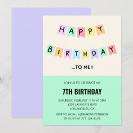 Tarjetas de cumpleaños divertidas para 7 años Feli