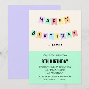 Tarjetas de cumpleaños divertidas para 8 años Feli