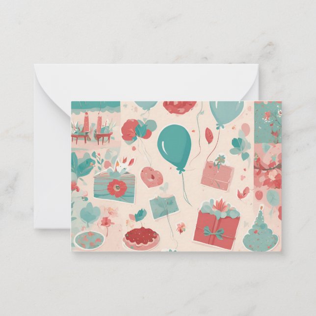 tarjetas de cumpleaños felices (Reverso)