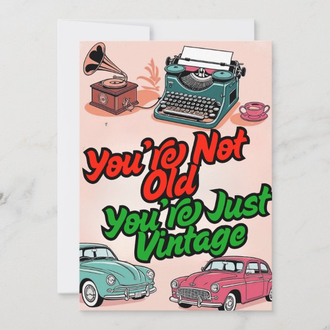 Tarjetas de cumpleaños felices invitaciones (Anverso)