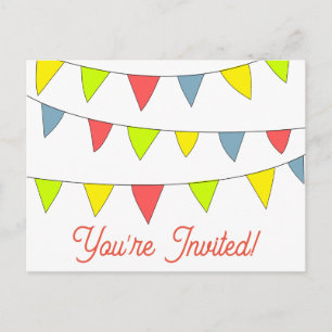 Tarjetas de cumpleaños felices te invitamos lindas