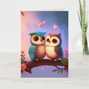 TARJETAS DE CUMPLEAÑOS FELIZ CUMPLEAÑOS AMOR BUHO