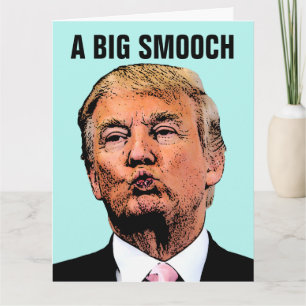 TARJETAS DE CUMPLEAÑOS GIGANTES DE DONALD TRUMP