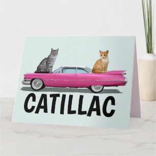 TARJETAS DE CUMPLEAÑOS GRANDES DE AUTO CLÁSICO DE 