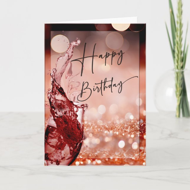 Tarjetas de cumpleaños para mujer estadounidense (Anverso)