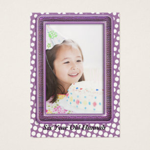 Tarjetas de Cumpleaños para Niñas de Seis Años