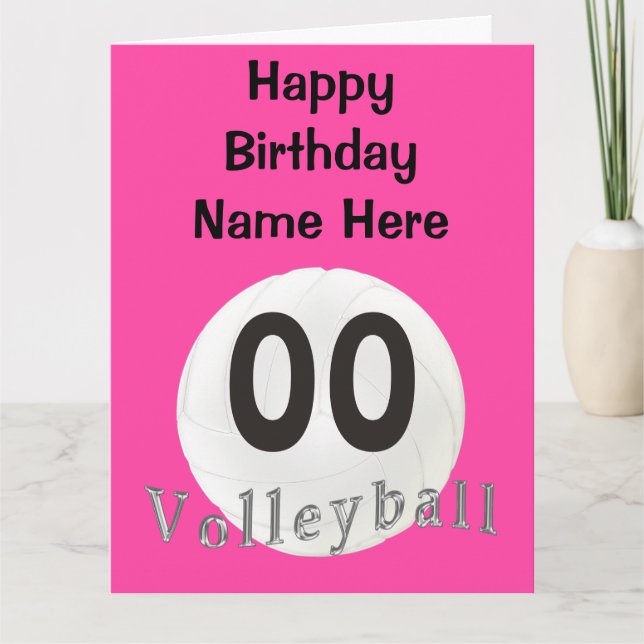 Tarjetas de cumpleaños PERSONALIZADAS GRANDES del (Anverso)