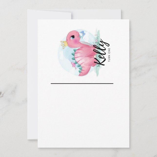 Tarjetas de cumpleaños personalizadas para niños (Anverso)