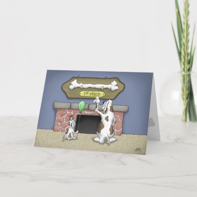 Tarjetas de cumpleaños personalizado: Día de los p (Anverso)