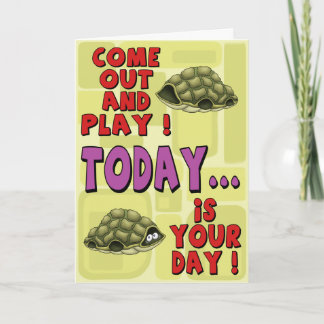 Tarjetas de cumpleaños personalizado: Ven y juega