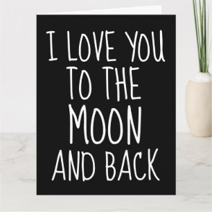 TARJETAS DE CUMPLEAÑOS TE QUIERO HASTA LA LUNA Y A