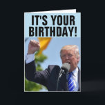 TARJETAS DE CUMPLEAÑOS TREMENDAS DE DONALD TRUMP<br><div class="desc">TARJETAS DE RECIBIMIENTO DE DONALD TRUMP</div>