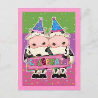 Tarjetas de cumpleaños y sellos de correo para vac