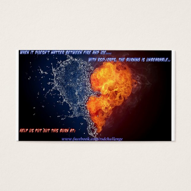 Tarjetas de definición RSD/CRPS (Frente)